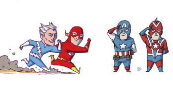 Ezeli Rakipler DC ve Marvel’in Karakterleri Birbirinden Arakladığının Kanıtı 23 Görsel