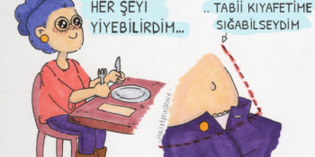 Günlük Hayattaki Sıkıntılarını Mizahi Bir Çizimle Anlatan Kadından 16 Esprili Görsel