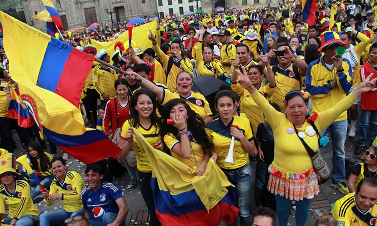 Colombia fans