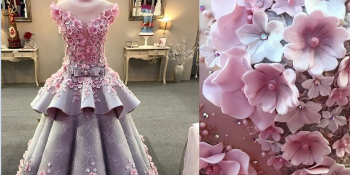 Gerçek Bir Gelinlikten Çok Daha Güzel ve Lezzetli Dev Düğün Pastası