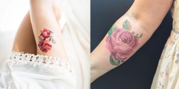 Yaz Geliyor Hala Dövme Yaptıramadım Diyenler İçin Bahara Özel 16 Floral Dövme