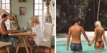 Gittiği Yerler İçin Tonla Para Alan Gıcık Olunası Instagram Fenomeni Çift