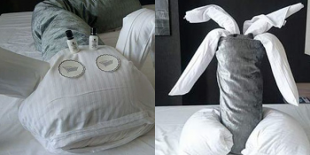 Her Gün Odasını Temizlemeye Gelen Kat Görevlisine Sürprizler Hazırlayan Müşteri