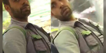 Kocaeli’nde Halk Otobüsünde Bir Kadını Taciz Ederken Fotoğraflanan Tacizci