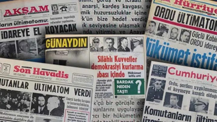 1. Darbe değil muhtıra