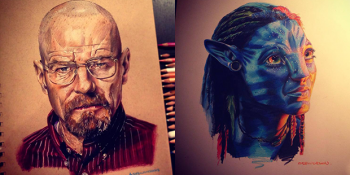 Film ve TV Karakterlerini Kağıda Aktaran Sinema Aşığı Çizerin 19 Başarılı Çalışması