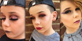 Yeteneğiyle Herkesi Şoka Uğratan 10 Yaşındaki Makyaj Meraklısı Çocuk