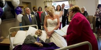 Nişanlısıyla Ölümüne Günler Kala Evlenen Kanser Hastasının Duygusal Nikahı