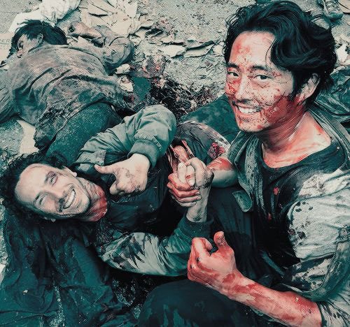 walking-dead-behind-the-scenes-funny-pics
