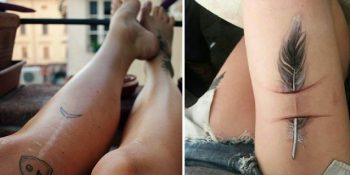 Yara İzlerinin Dövmelerle Daha Anlamlı Olabileceğini Kanıtlayan 24 Tasarım