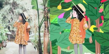 Kızının Çocukluğunu Fotoğraf ve Karikatürle Kaydeden Yetenekli Baba ve Sevimli Çalışmaları