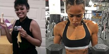 Doğum Sonrası Kilo Vermeyi Abartıp Vücut Geliştiren Annenin İlginç Değişimi