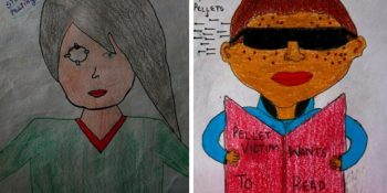 Yaşadıkları Zulüm Sonrası Kör Olan Çocukların Yardım Çağrısında Bulunduğu Resimler