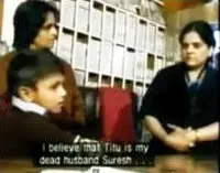 Titu with him mother and Uma2