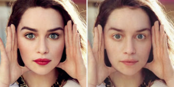 Makyajı Dijital Olarak Silen Uygulamayla Doğal Halleri Ortaya Çıkan 14 Ünlü