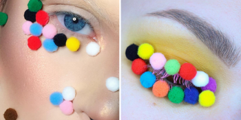 Ponponların Ön Planda Olduğu Makyaj Trendinden 11 İlginç Model