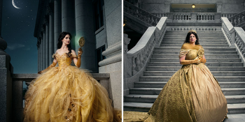 “Sonsuza Dek Mutlu Yaşayan” Prenseslerin Yaşlı Hallerini Gösteren Sanatçı