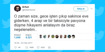 Eve Giderken Dört Arap ve Bir Taksiciyle Pavyona Düşen Adamın Eğlenceli Hikayesi
