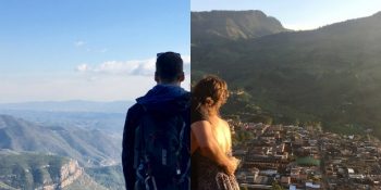 Uzak Mesafe İlişkisi Yaşayan ve Dünyayı Ayrı Ayrı Gezen Çiftin Sevgi Dolu Paylaşımları