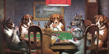 Oynamaya Doyamayacağınız Kuçulu İllüstrasyonlarla Dolu Bir Deste İskambil Kağıdı