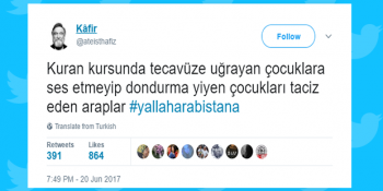 Dondurma Yiyen Çocukların Üzerine Yürüyen Adama #YallahArabistan’a Etiketiyle 16 Tepki