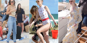 Ünlülerin Plaj Kombinlerinden 18 İlham Verici ve Havalı Görünüm