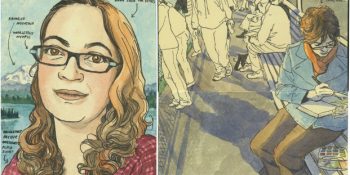 Seyahat Anılarını Fotoğraflamak Yerine Resmeden Gezginin Yaratıcı Çalışmaları