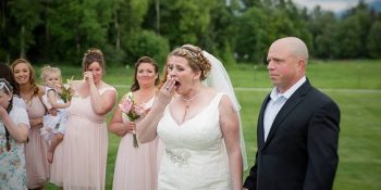 Düğün Gününde Oğlunun Kalbini Taşıyan Kişiyle Bir Araya Gelen Gelin ve Duygusal Kareleri