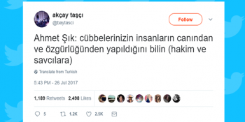 MİT Tırları Davasının 3. Gününde Ahmet Şık’ın Yaptığı Savunma Sosyal Medya Gündeminde