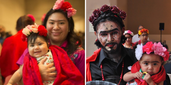 Dünya Rekoru Kırmak İçin Bir Araya Gelen Binlerce Frida Kahlo’dan 18 Eğlenceli Kare