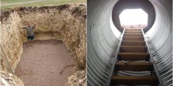 Başına Felaket Gelmesinden Korkan Adamın Yaratıcı Sığınak Çalışması