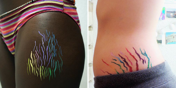 Kadınların Bir Parçası Adet Döngüsü ve Çatlakları Sanat Eserine Dönüştüren Genç Sanatçı