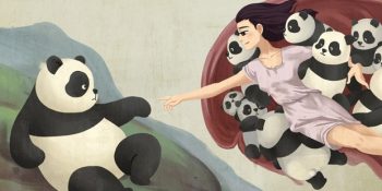 Dünyaca Ünlü Tablolara 21 Hareketli Tombul Panda Yorumu