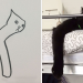 Gerçek Kedi Pozlarından Esinlenerek Çizilmiş ve Gerçeküstü Gibi Görünen 21 Muhteşem Çizim