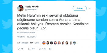 Adriana Lima İle Metin Hara Aşkına Sosyal Medyadan Gelen 14 Komik Tepki