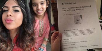 Neden Kedi Sahiplenmeleri Gerektiğini Rapor Halinde Ailesine Sunan 11 Yaşındaki Kız Romesa