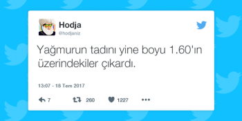 Meteorolojinin “1.60’dan Kısalar Dışarı Çıkmasın” Uyarısına Sosyal Medyadan 17 Komik Tepki