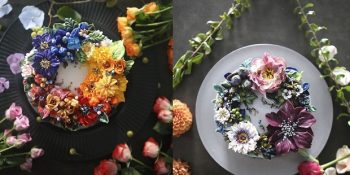 Gerçek Bir Çiçek Buketini Andıran Pastalar Yapan Şeften 26 Muhteşem Tasarım