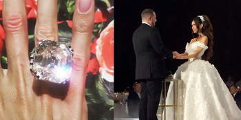 10 Milyon Dolarlık 70 Karat Elmas Yüzükle Evlenme Teklifi Alan Modelin Düğünü