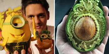 Yiyecekleri İnce İnce Oyarak Bir Sanat Eserine Çeviren Şeften 25 Muhteşem Tasarım