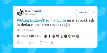 8 Ağustos Zayıf Kadınlar Günü’nü Tiye Alan 16 Komik Tweet