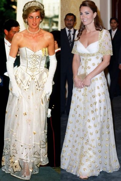hbz-princess-diana-kate-middleton-white-and-gold-dress