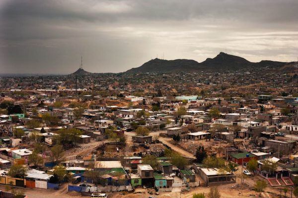 A view of one of the impoverished communities in Ciudad Juarez.