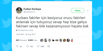Tatilde Yüzünüzü Gülümsetecek Kurban Bayramı Temalı 17 Empati Dolu Tweet