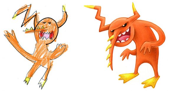 I-spent-the-summer-drawing-150-pieces-of-Monster-Art-based-on-designs-submitted-by-kids-59d1fa2b0ef57__880
