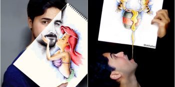 Çizimlerini Gerçeğe Başarılı Şekilde Uyarlayan Sanatçıdan 20 Gerçeküstü Çalışma