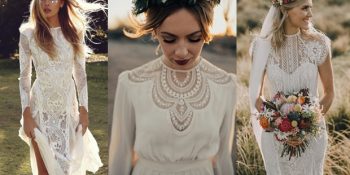 Pastel Tonlarının Mevsimi Sonbaharda Evlenmeyi Düşünenler İçin 21 Romantik Gelinlik Modeli