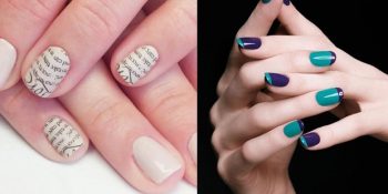 Oje Sürmeye Üşenenlerin Bile Kolayca Yapabileceği 14 Nail Art Örneği ve Tekniği