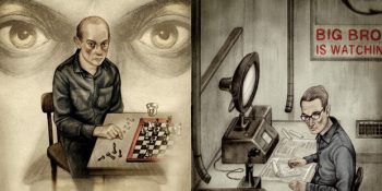 George Orwell’in Kült Romanı 1984’ü Farklı Bir Açıdan Yorumlayan 7 Muhteşem İllüstrasyon