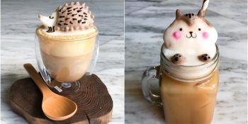 17 Yaşındaki Gençten İçmeye Kıyılamayan 18 Hayvanlı 3D Latte Art Çalışması